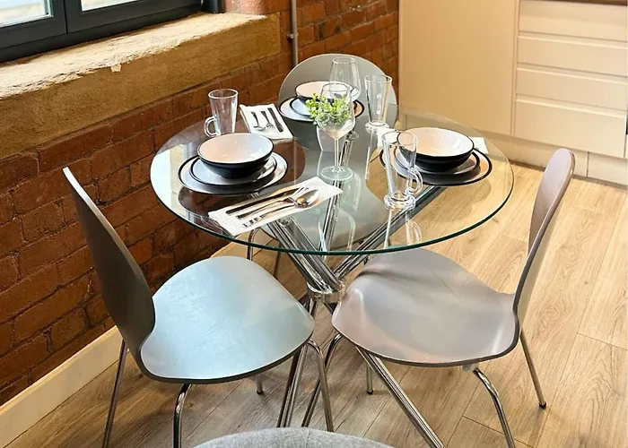 Apartment Stunning 2 Bed In Centre With Free Parking - Sleeps 7 Bradford (West Yorkshire)