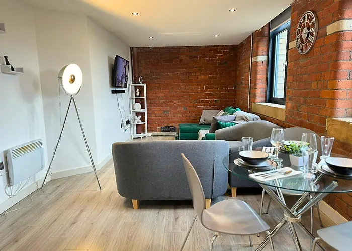 Apartment Stunning 2 Bed In Centre With Free Parking - Sleeps 7 Bradford (West Yorkshire)