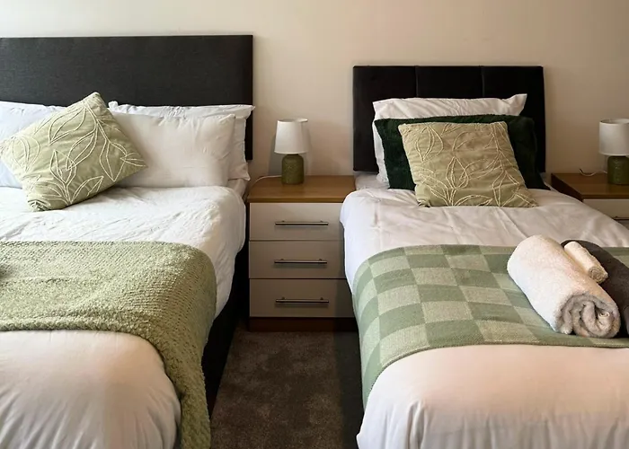 アパート Stunning 2 Bed In Centre With Free Parking - Sleeps 7 *