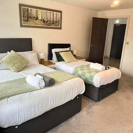 Lägenhet Stunning 2 Bed In Centre With Free Parking - Sleeps 7 *